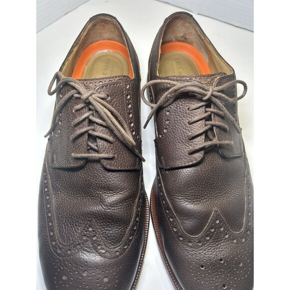 Cole Haan Men\'s Carter Grand Wing Oxford Chestnut Grain Size 10.5 Wide main image 9
